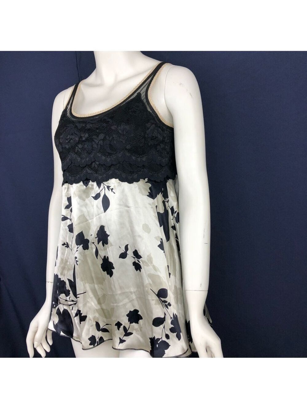 NEW-MARISA Kenson MKC Olga LaceBodice/flareHem Top